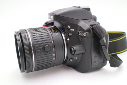Nikon D5300 DSLR Camera + 18-55mm Lens | Good Refurbished | 12M Warranty