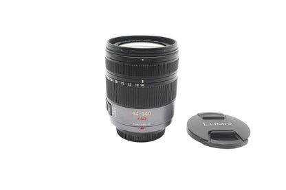 Panasonic 14-140mm All-Around Lens F34-5.8 Vario Mega O.I.S. M43, REFURBISHED