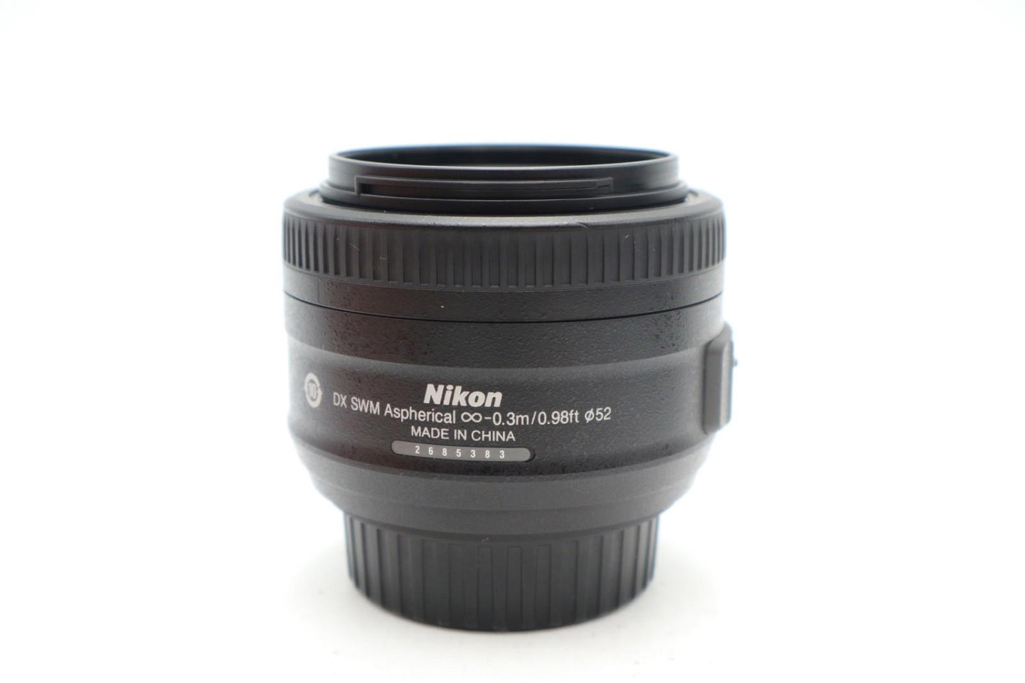 Nikon 35mm Prime Lens F1.8G AF-S DX SWM Very Sharp Portrait, Good REFURBISHED