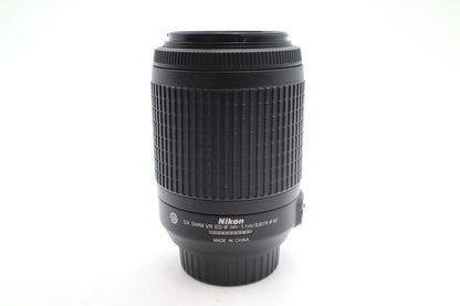Nikon Nikkor 55-200mm Lens F/4-5.6 AF-S DX VR ED Stabilised, Good REFURBISHED