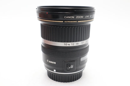 Canon 10-22mm Wide-Angle Lens f/3.5-4.5 USM, Ultra Sonic Motor, Good REFURBISHED