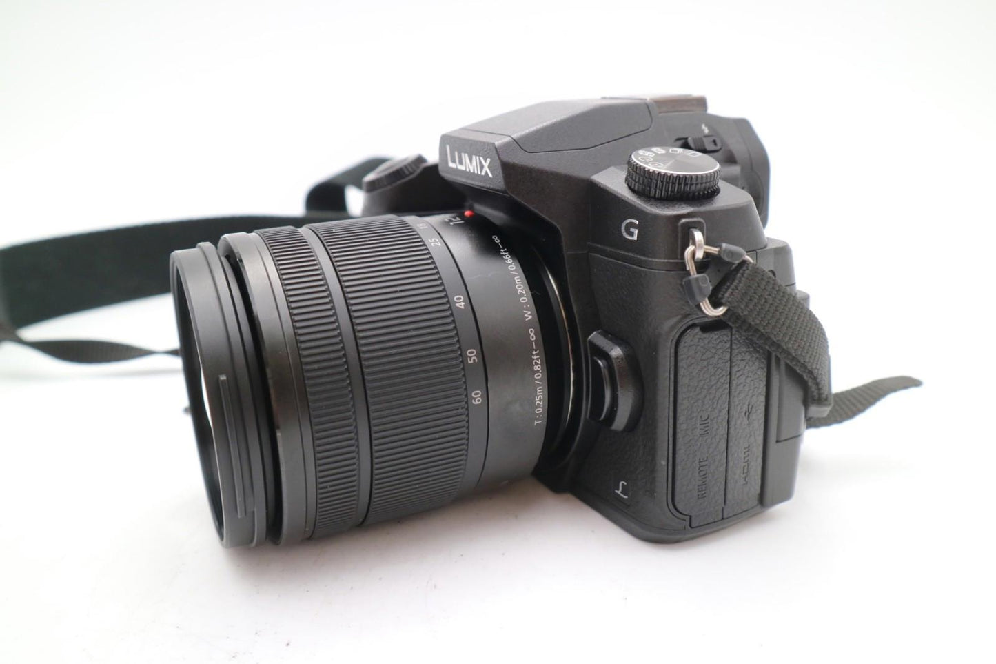 Panasonic G80 Mirrorless Camera 16MP with 12-60mm Shutter Count 3850 REFURBISHED