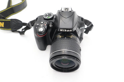 Nikon D3300 DSLR Camera 24.2MP with 18-55mm, Shutter Count 5100, Very Good Cond.