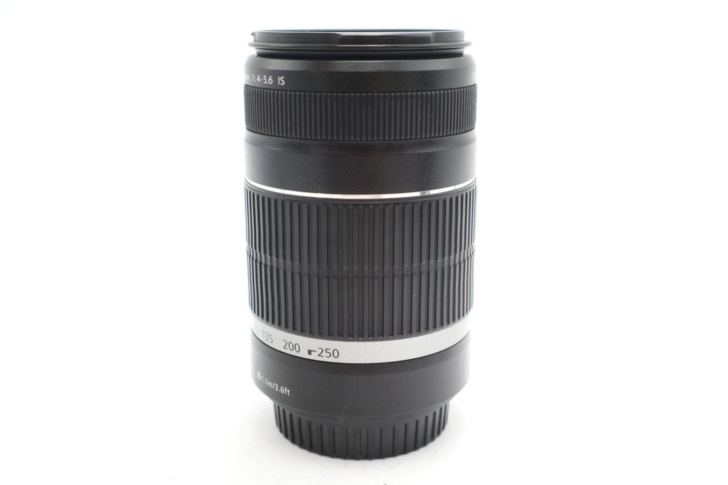Canon 55-250mm Telephoto Lens F/4-5.6 EF-S IS, Stabilised Zoom, Good Condition