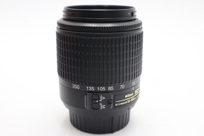 Nikon Nikkor 55-200mm Lens F/4-5.6 AF-S DX VR ED Stabilised, V. GOOD REFURBISHED