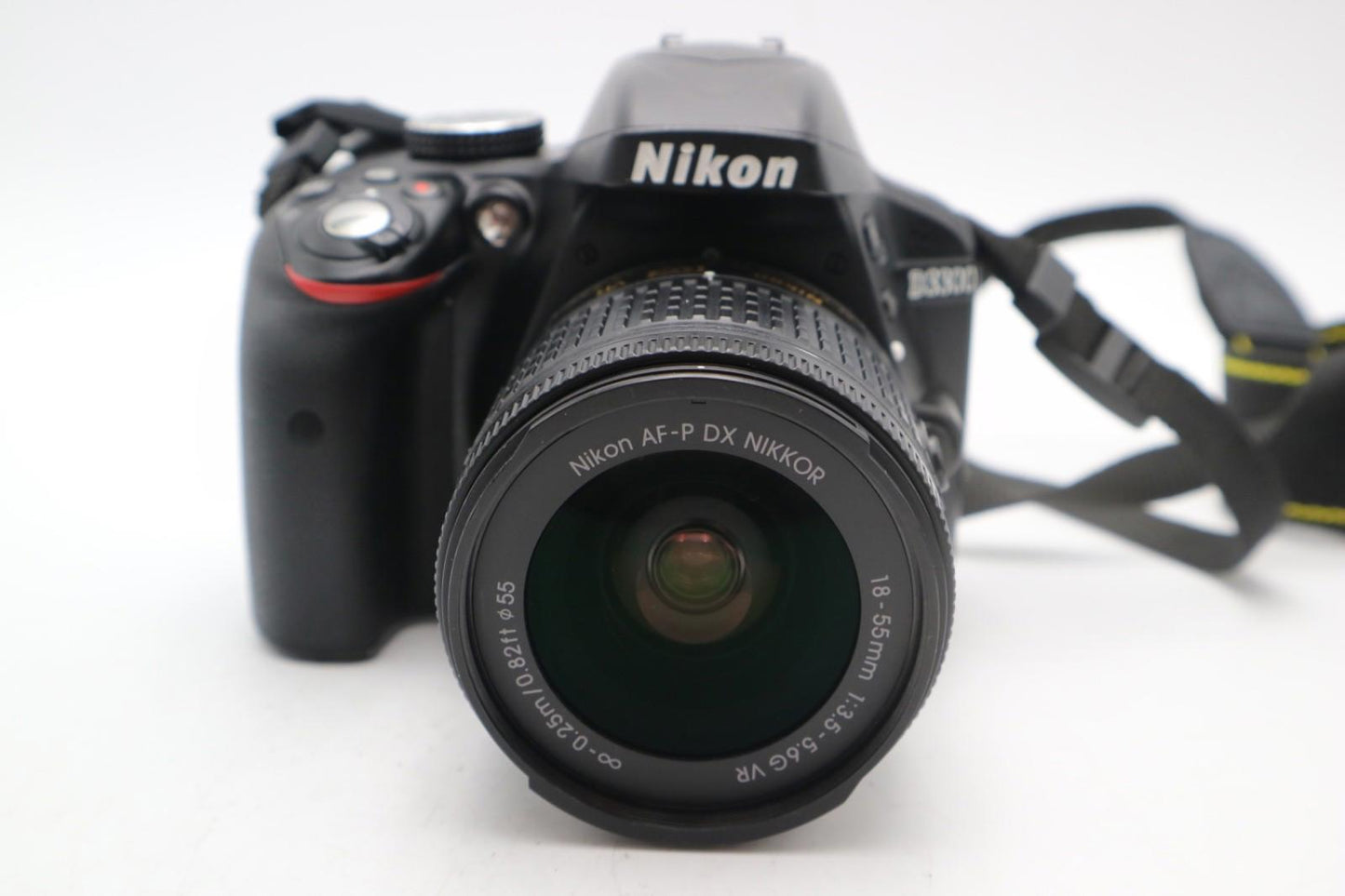 Nikon D3300 DSLR Camera 24.2MP with 18-55mm, Shutter Count 4379, Very Good Cond.