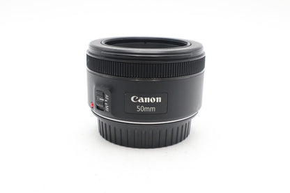 Canon 50mm Prime Lens f/1.8 STM EF Sharp, Portrait, Full Frame, Good REFURBISHED