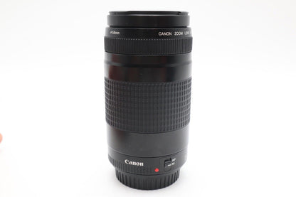 Canon 75-300mm F/4-5.6 II EF AF Telephoto Lens, Full Frame, Good Condition