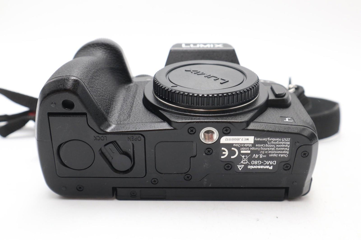 Panasonic G80 4K Mirrorless Camera 16MP Body Only Shutter Count 4287 REFURBISHED