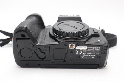 Panasonic G80 4K Mirrorless Camera 16MP Body Only Shutter Count 4287 REFURBISHED