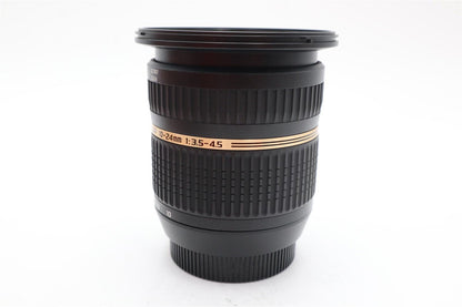Tamron 10-24mm F3.5-4.5 Lens SP Di-II Aspherical IF AF For Nikon, Very Good Cond