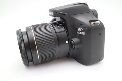 Canon 4000D Camera DSLR 18.0MP with 18-55mm, Shutter Count 2302, Good Condition