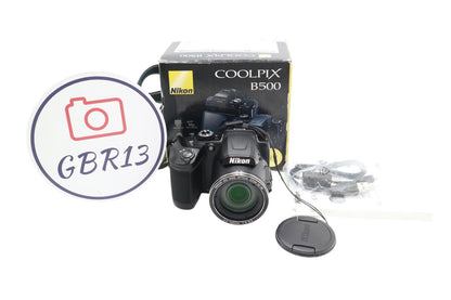 Nikon B500 Bridge Camera 16.0MP, 40x Optical Zoom, Bluetooth, Wi-Fi, V. G. Cond.