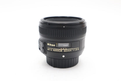 Nikon 50mm Prime Lens F/1.8 G Nikkor AF-S, Very Sharp Portrait, Good REFURBISHED
