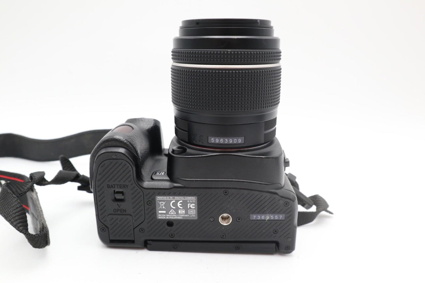 Pentax K-70 DSLR Camera 24.2MP with Pentax 18-55mm AL WR Lens, V.G. REFURBISHED