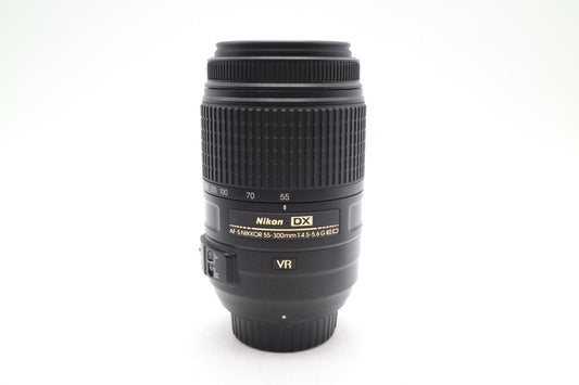 Nikon 55-300mm Telephoto Lens AF-S VR F4.5-5.6 DX G ED Stabilised, REFURBISHED