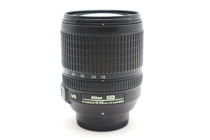 Nikon 18-105mm Lens F/3.5-5.6 G NIKKOR AF-S DX SWM VR ED IF, Good Condition
