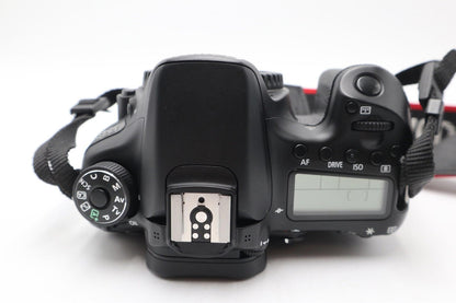 Canon 70D DSLR Camera 20.2MP Body Only, Shutter Count 1967, Good REFURBISHED