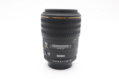 Sigma 105mm Macro Lens f/2.8 EX DG, Close-Up, Pentax K-Mount, V.G. REFURBISHED