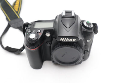 Nikon D90 DSLR Camera 12.3MP Body Only, Shutter Count 14694, Good Condition