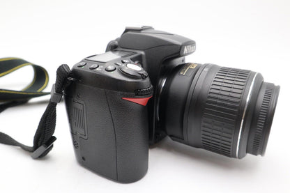 Nikon D90 DSLR Camera 12.3MP with 18-55mm, Shutter Count 32%, Good Condition