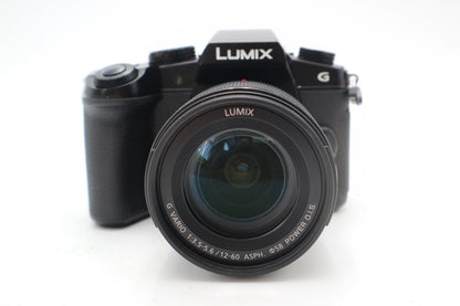 Panasonic G80 Mirrorless Camera 16MP with 12-60mm Shutter Count 3850 REFURBISHED