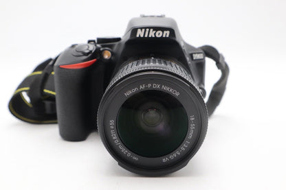 Nikon D5600 24MP Camera DSLR with 18-55mm, Shutter Count 1878, V.G. REFURBISHED