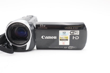 Canon Legria HF R37 Camcorder, FULL HD, 51X Zoom, Wi-Fi, Good REFURBISHED