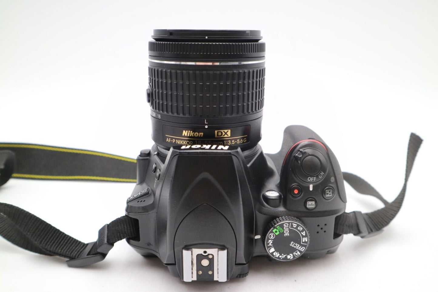 Nikon D3400 DSLR Camera 24.2MP with Nikon 18-55mm AF-P Lens, Good Condition