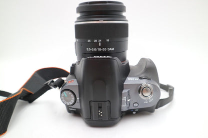 Sony A380 DSLR Camera 14.2MP with 18-55mm, Shutter Count 1142, Good Condition