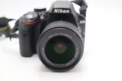 Nikon D3300 DSLR Camera 24.2MP with 18-55mm Shutter Count 4052 , 1 Year Warranty