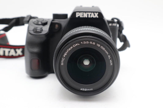 Pentax K-70 DSLR Camera 24.2MP with Pentax 18-55mm AL WR Lens, V.G. REFURBISHED