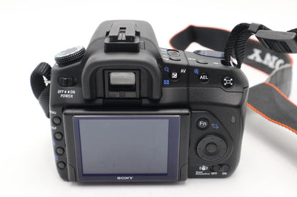Sony Alpha A300 Camera 10.2MP DSLR with Sony 18-70mm Lens, Good REFURBISHED