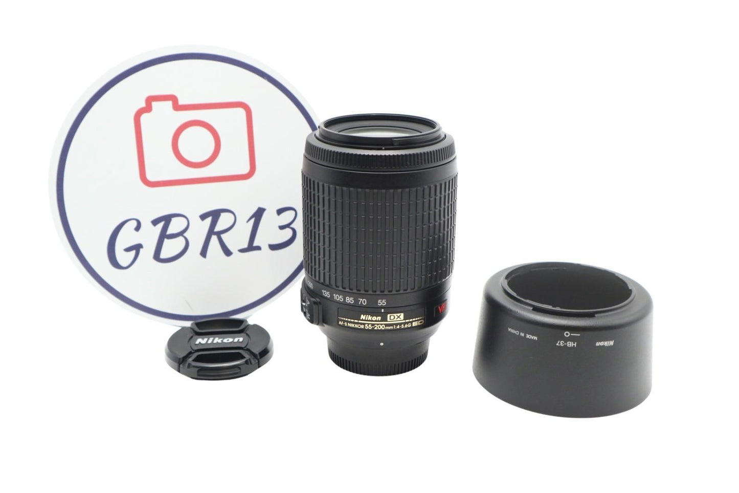 Nikon Nikkor 55-200mm Lens F/4-5.6 AF-S DX VR ED Stabilised, Good Condition