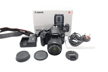 Canon 4000D Camera DSLR 18.0MP with 18-55mm, Shutter Count 1010, Exc REFURBISHED
