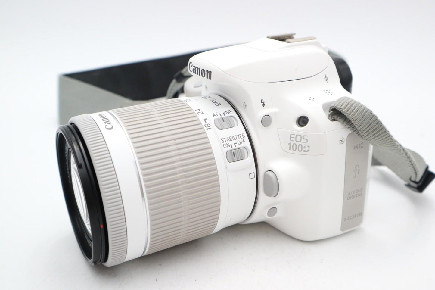 Canon 100D DSLR Camera 18MP with 18-55mm Shutter Count 15012, Good REFURBISHED