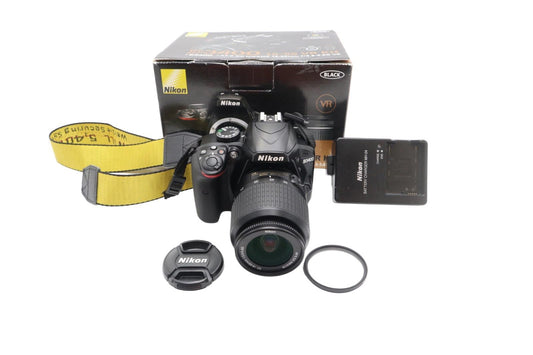 Nikon D3400 DSLR Camera 24.2MP with 18-55mm, Shutter Count 7508, V.G REFURBISHED
