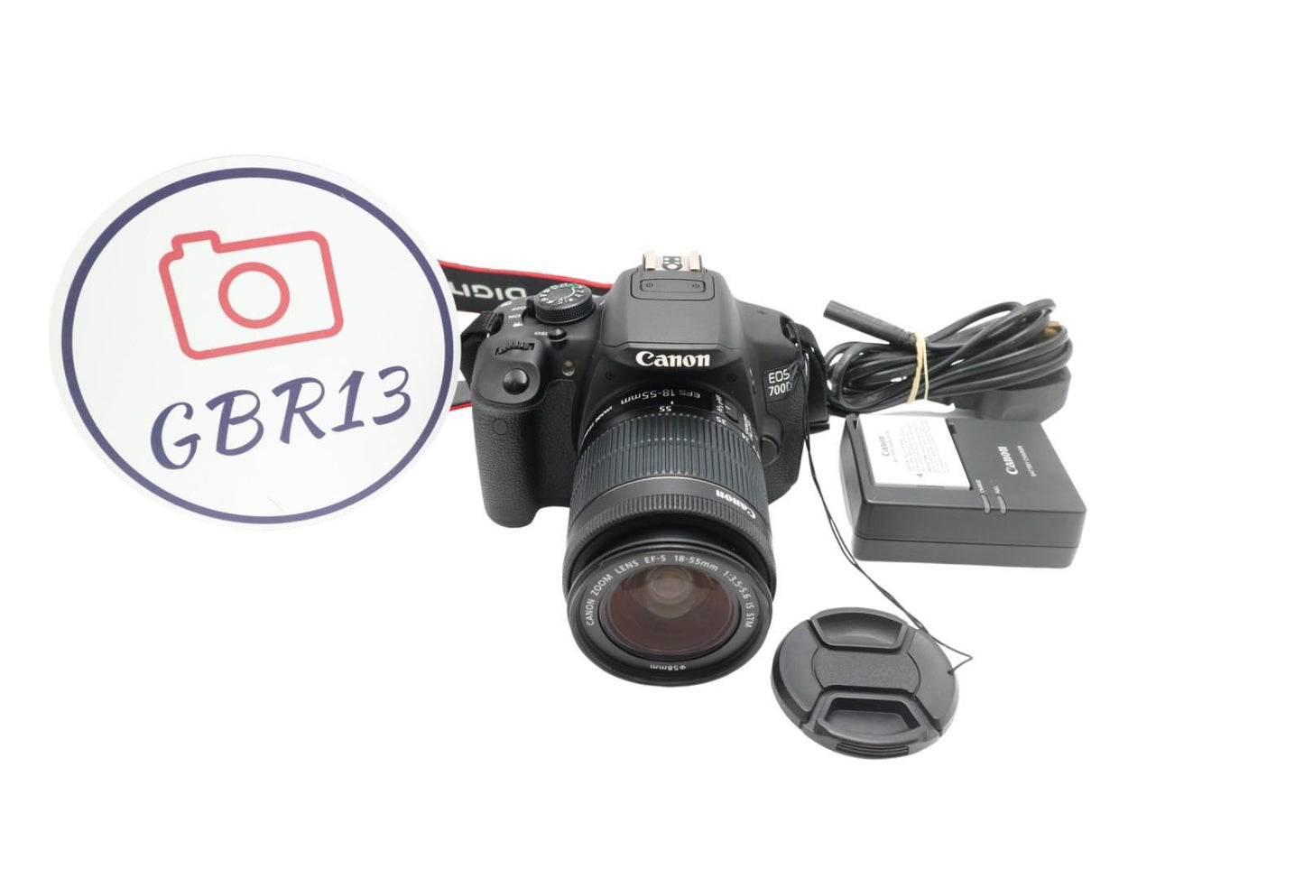 Canon 700D DSLR Camera 18MP with 18-55mm, Shutter Count 10540, Very Good Cond.