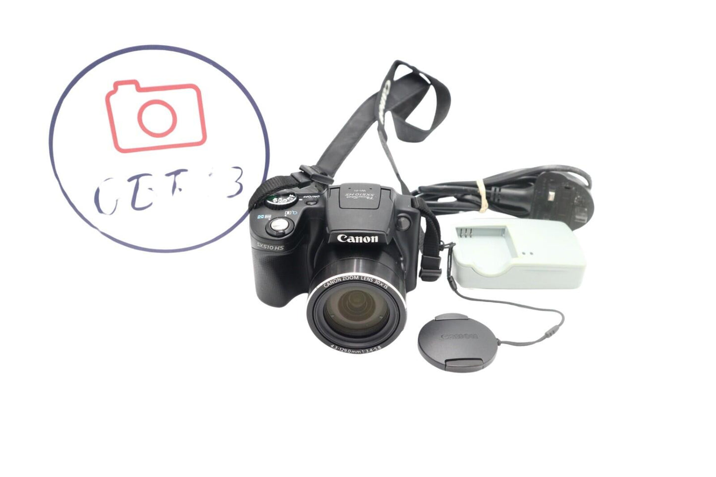 Canon SX510 IS Compact Camera 16MP, Zoom 30X, Stabilised, Very Good Condition