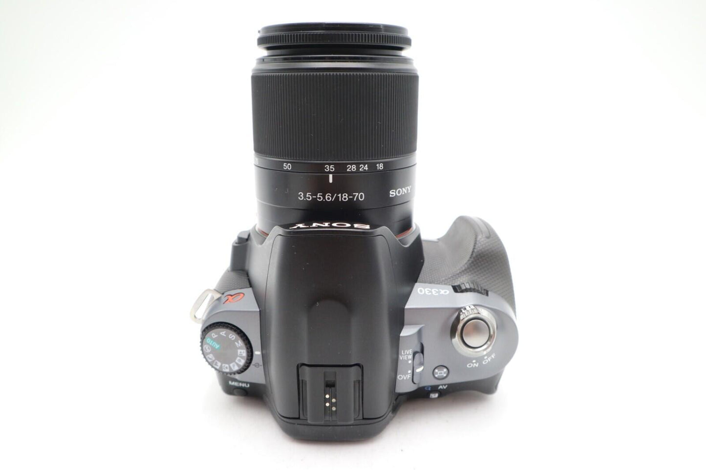 Sony A330 DSLR Camera 10.2MP with 18-55mm Lens, Shutter Count 1662, Good Cond.