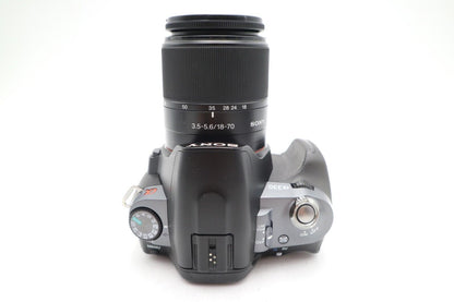 Sony A330 DSLR Camera 10.2MP with 18-55mm Lens, Shutter Count 1662, Good Cond.
