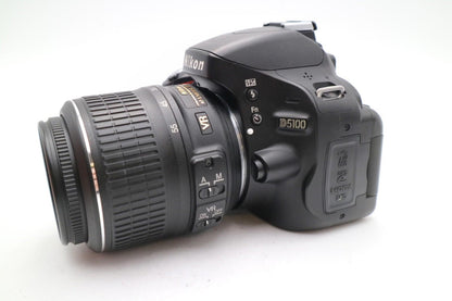 Nikon D5100 DSLR Camera 16.2MP with 18-55mm, Shutter Count 6933, Good Condition