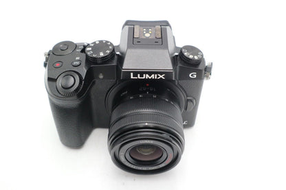 Panasonic G7 Mirrorless Camera 16MP with 14-42mm, Shutter Count 1271 REFURBISHED