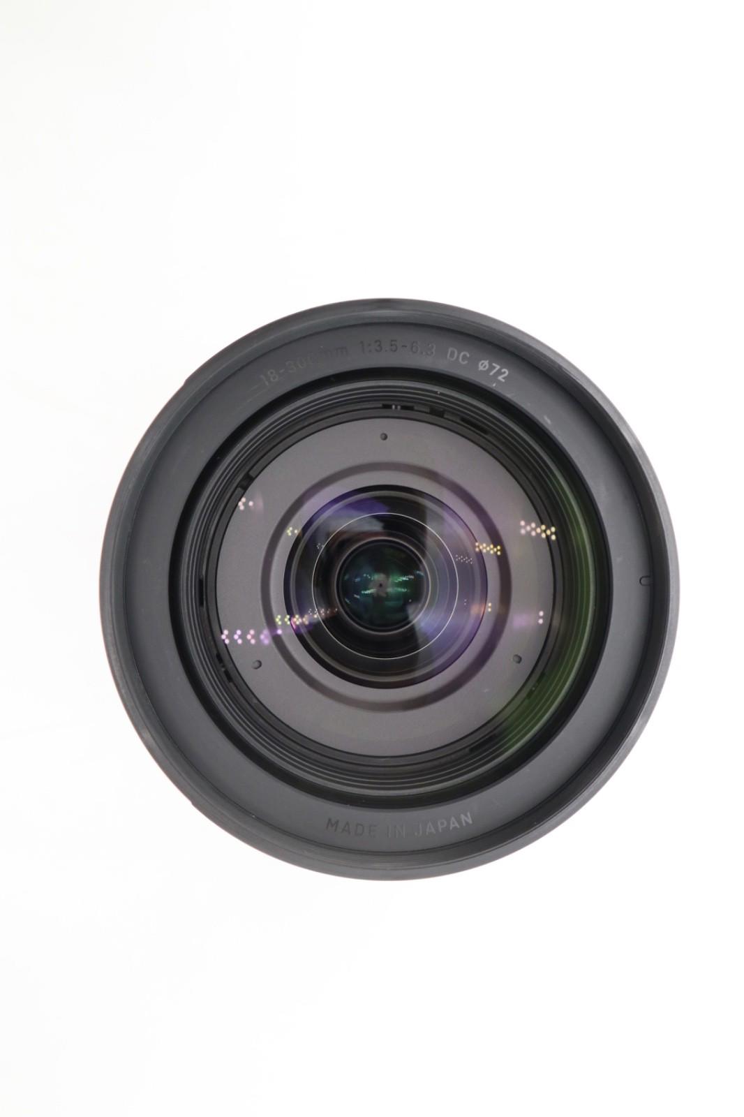 Sigma 18-300mm All-Around Lens F/3.5-6.3 DC, for Nikon F-Mount, Very Good Cond.
