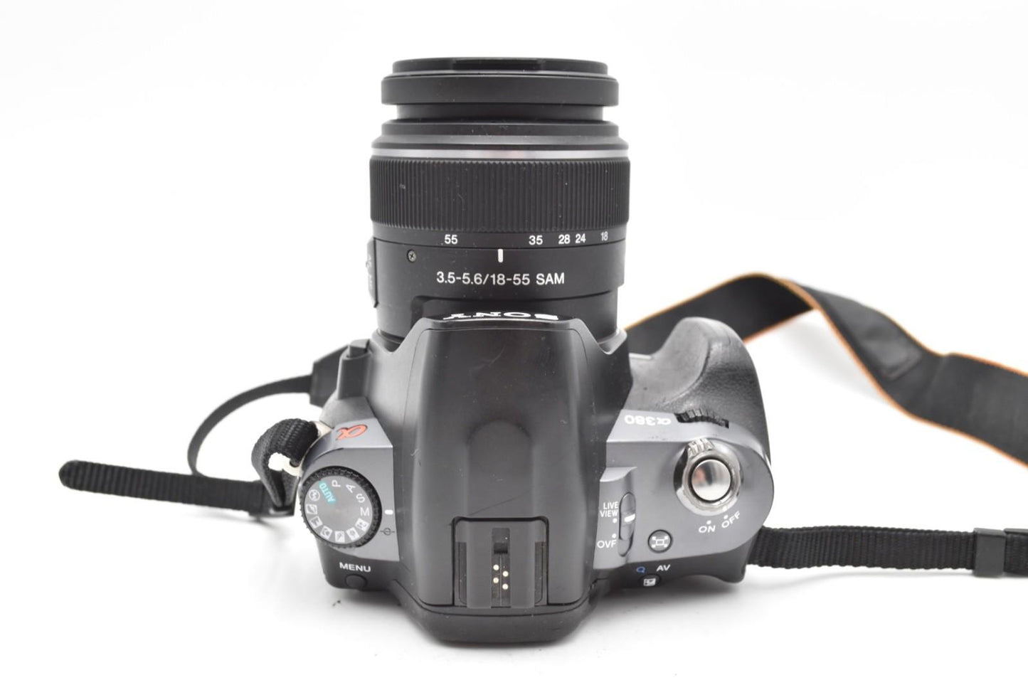 Sony A380 DSLR Camera 14.2MP with 18-55mm, Shutter Count 9044, Fair Condition