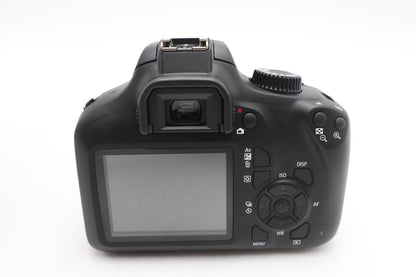 Canon 4000D Camera DSLR 18.0MP with 18-55mm, Shutter Count 98, V.G. REFURBISHED