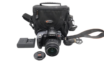 Sony A550 DSLR Camera 14.2MP with 18-55mm Lens, Shutter Count 3326, Good Cond.