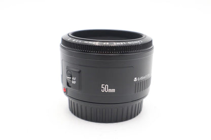 Canon 50mm Prime Lens F/1.8 II EF Portrait, Auto Focus, Sharp, Good REFURBISHED