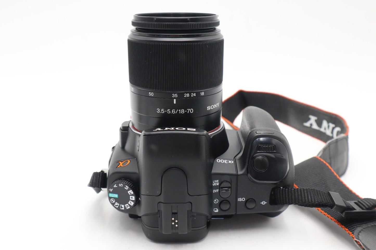 Sony Alpha A300 Camera 10.2MP DSLR with Sony 18-70mm Lens, Good REFURBISHED