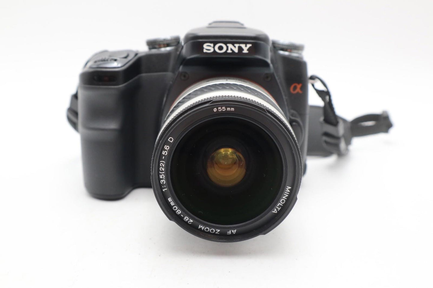 Sony A100 DSLR Camera 10.2MP with Minolta 28-80mm Lens, Good Condition